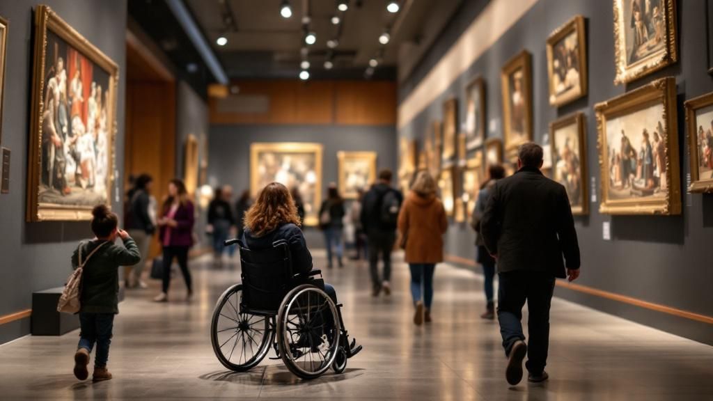 British museums have launched major initiatives to increase accessibility for disabled visitors.